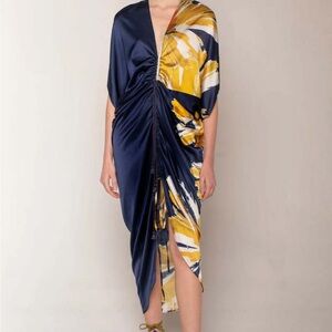 Silvia Tcherassi cloister dress - navy floral.